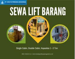 Lift Barang Material Proyek - Pekanbaru 