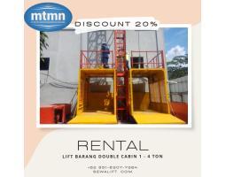 Sewa Lift Barang Alat Angkut Material Muaro - Jambi