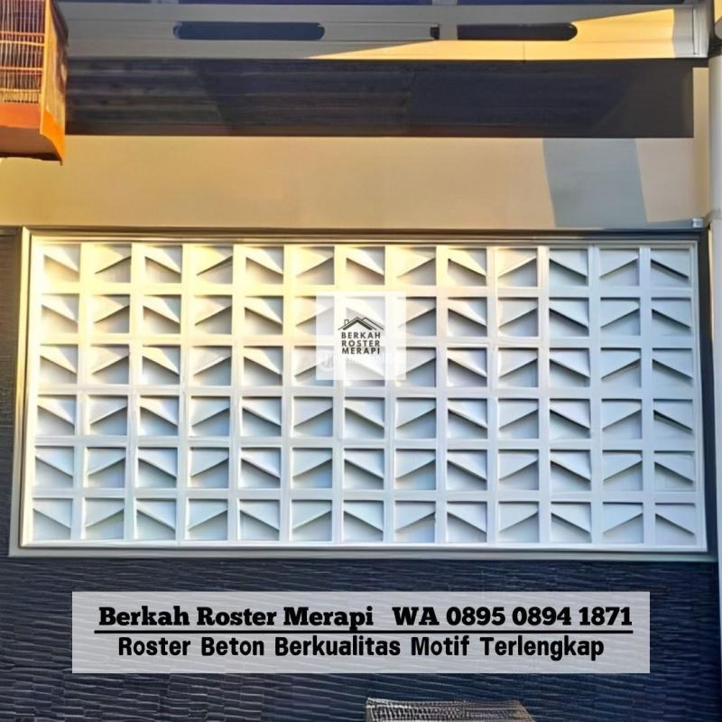Roster Beton Pagar Rumah - Pati