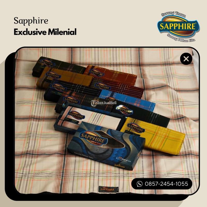 Sarung Sapphire Polos - Gorontalo