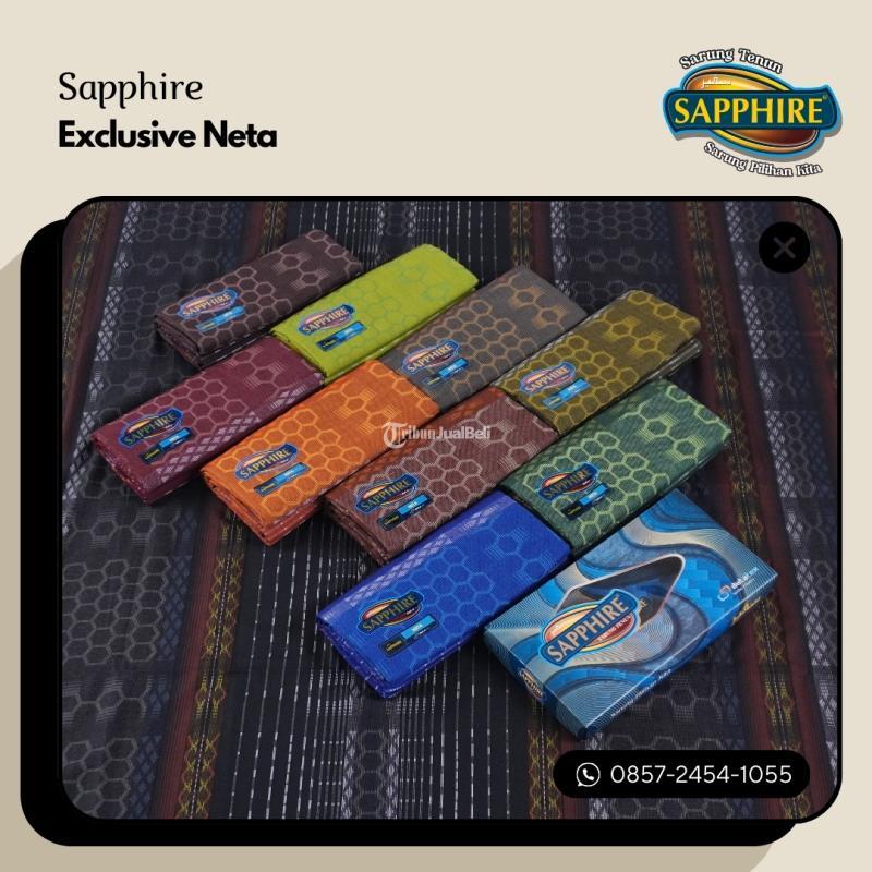 Sarung Sapphire Polos - Gorontalo