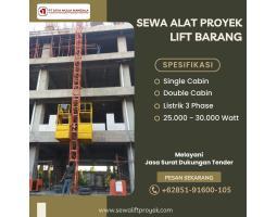 Rental Lift Barang PT JMM Berkualitas Internasional - Bengkulu