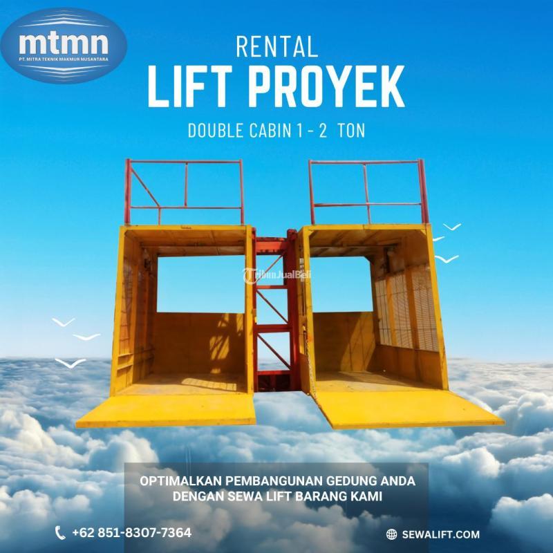 Sewa Lift Proyek Tulang Bawang Barat - Bandar Lampung