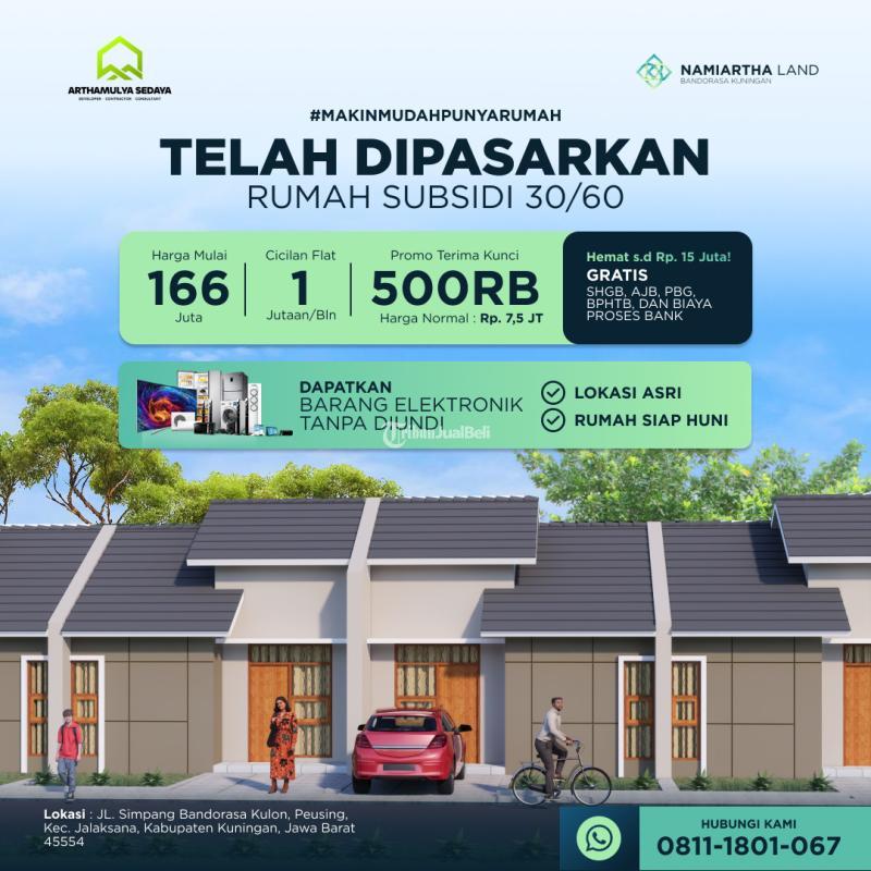 Dijual Rumah Subsidi 2KT 1KM di Bandorasa Kulon - Kuningan