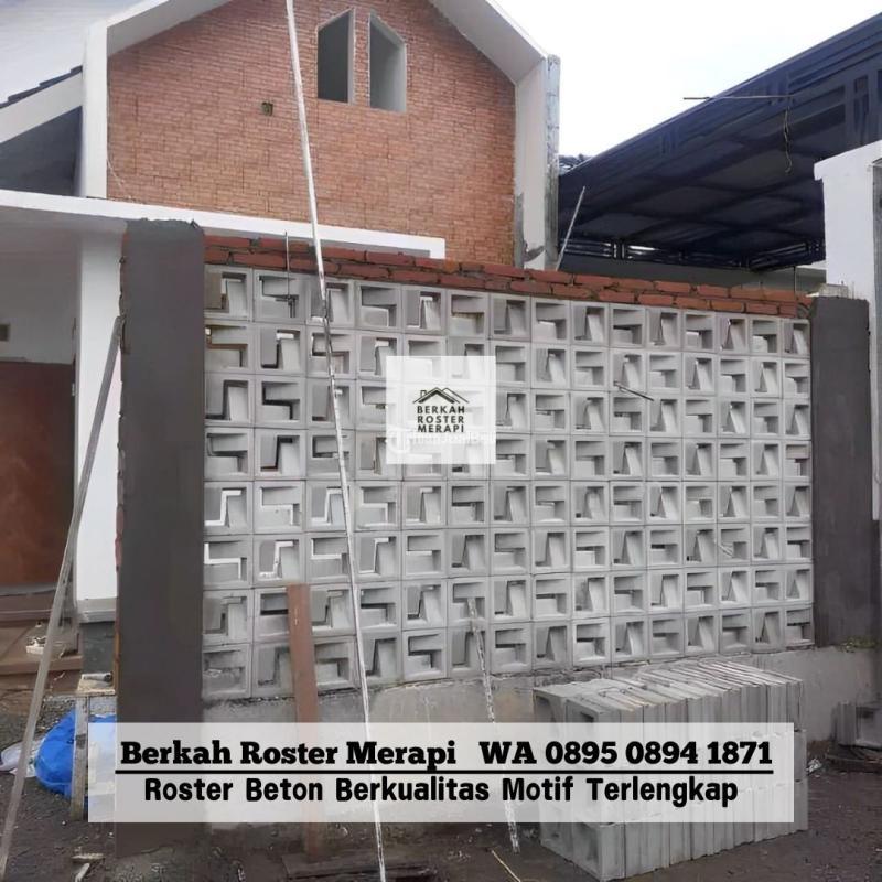 Roster Beton Pagar Minimalis Terdekat - Jepara