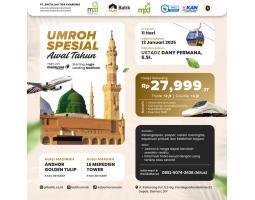 Umroh Awal Tahun 13 Januari 2025 11 Hari - Yogyakarta