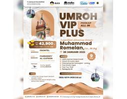 Umroh VIP Plus 20 Januari 2025 9 Hari Bintang 5 Perkap All In - Jakarta Pusat