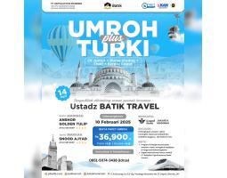 Umroh PLUS Turki 10 Februari 2025 14 Hari 2x Jumat PLUS Bursa Uludag - Jakarta Pusat