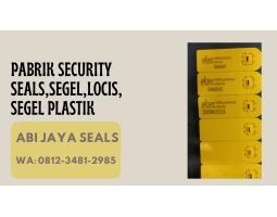 Segel Plastik Security Seals Locis - Kepulauan Anambas