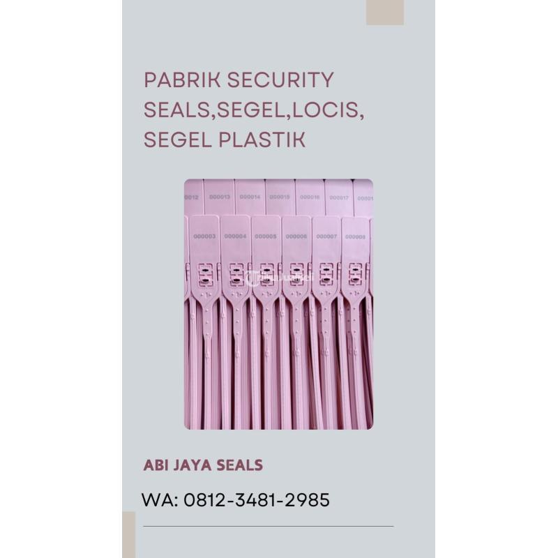 Segel Plastik Security Seals Locis - Lingga