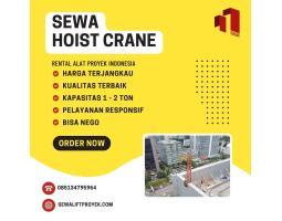 Sewa Hoist Crane Vertikal - Pontianak