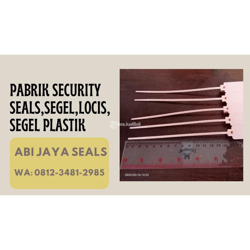 Alamat Segel Plastik Security Seals Locis - Batam