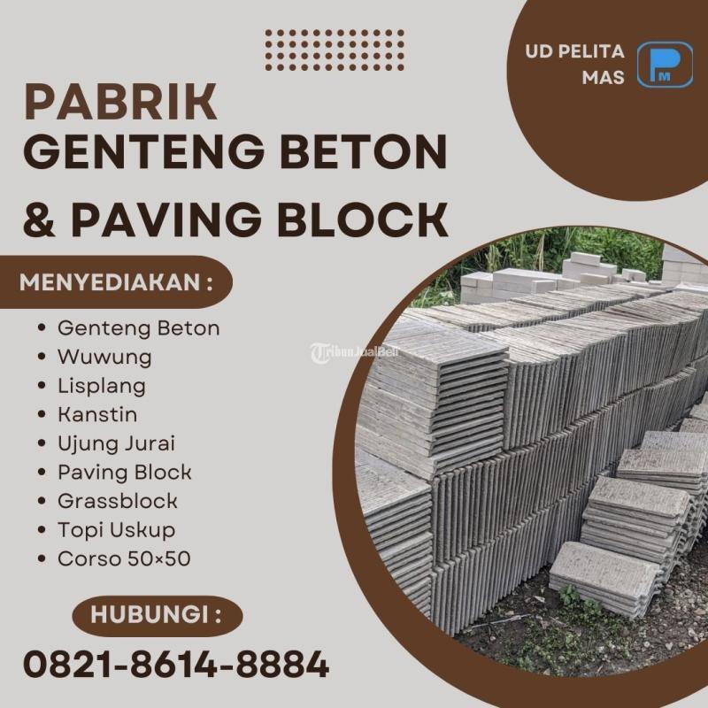 Genteng Beton Anti Retak dan Kuat - Malang