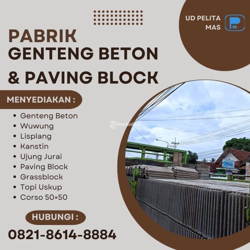 Genteng Beton Anti Retak dan Kuat - Malang
