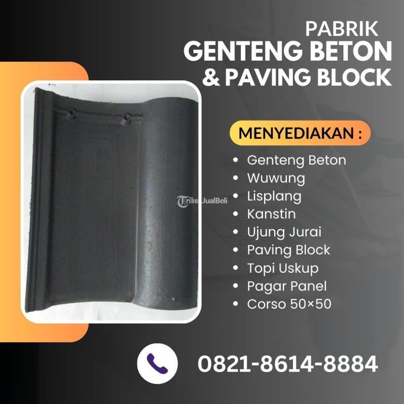 Genteng Flat Gelombang, Estetika dan Fungsi Menyatu - Malang