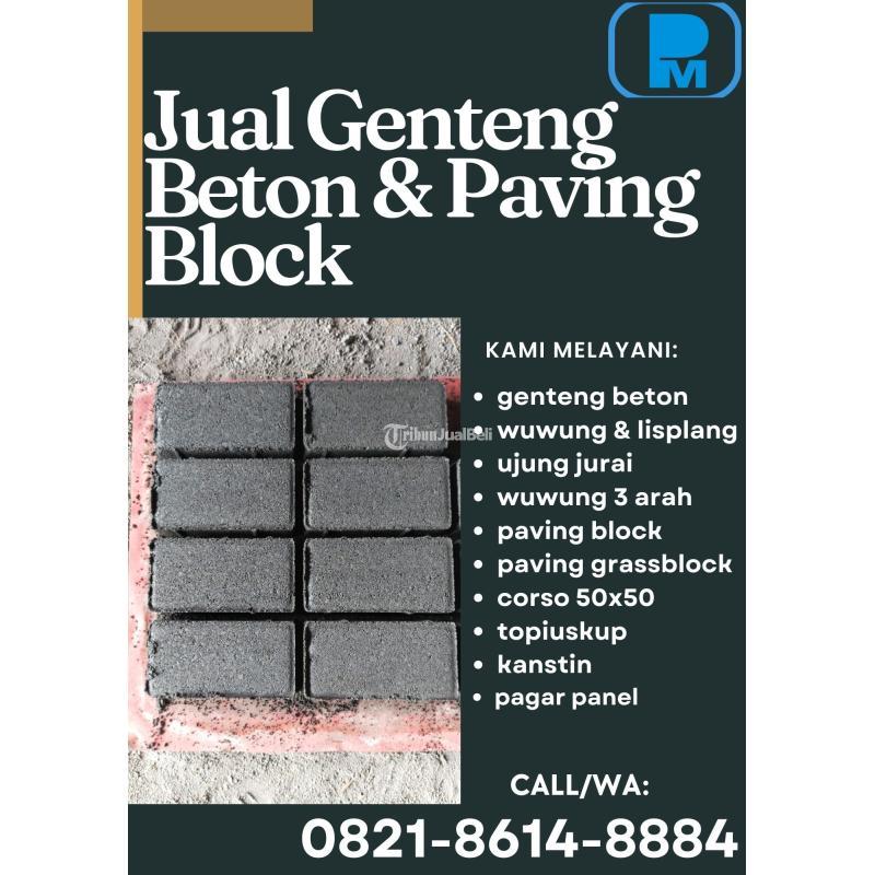 Paving Taman yang Menciptakan Kesan Positif - Malang Kota