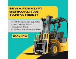 Informasi Sewa Forklift Terpercaya di Kembangan Utara - Jakarta Barat