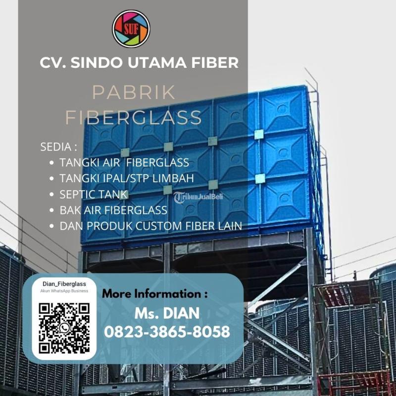 Roof Tank Panel Fiberglass FRP 15000 Liter Kualitas Terjamin - Cilacap