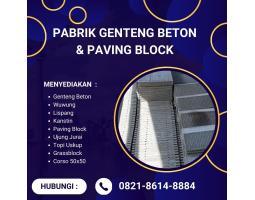 Genteng Beton Flat, Atap Rumah Modern - Malang