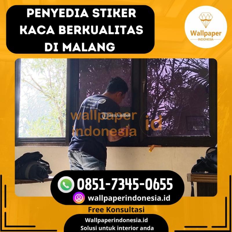 Penyedia Stiker Kaca Berkualitas - Malang Kota