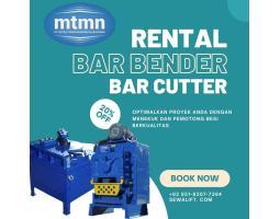 Sewa Bar Bender Bar Cutter - Banda Aceh