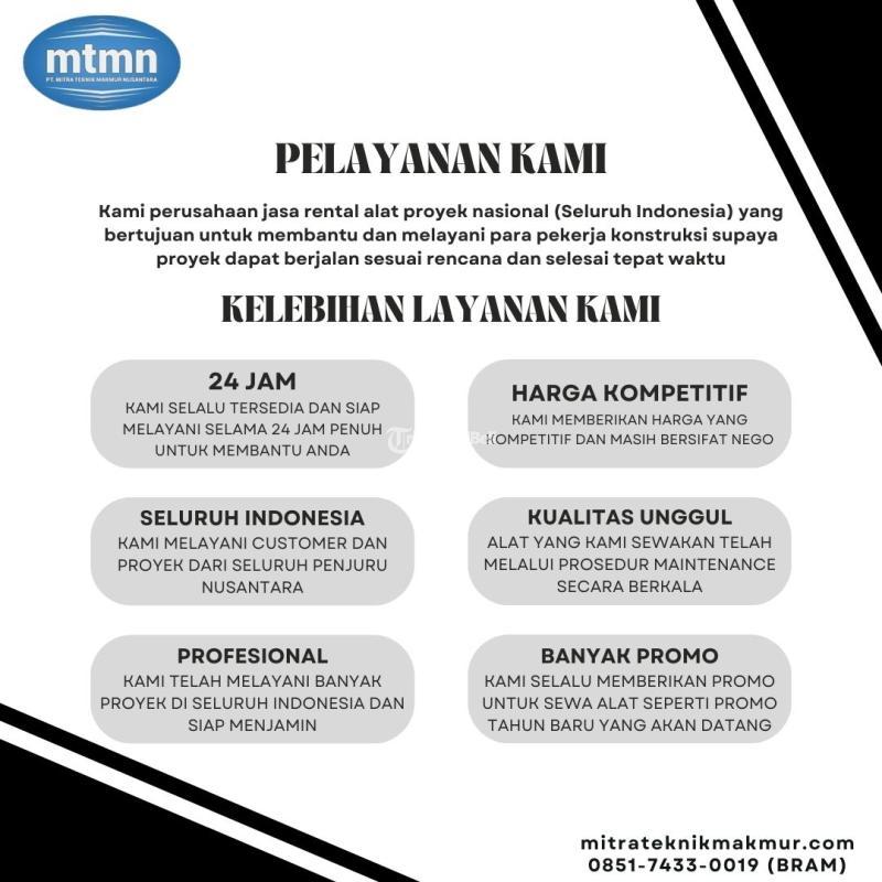 Sewa Lift Barang Lift Material Alimak - Bandar Lampung