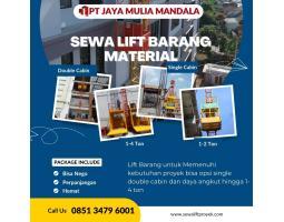 Lift Barang Material Nego 1-4 Ton Single Double - Kapuas Hulu