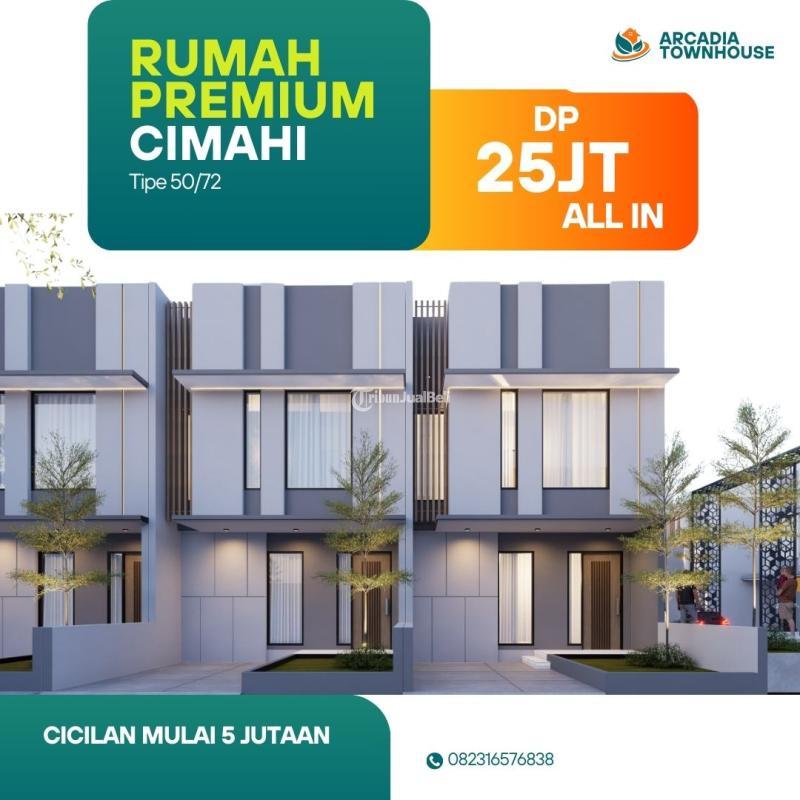 Dijual Rumah Mewah Minimalis Tipe 50 Baru Bebas Banjir - Cimahi