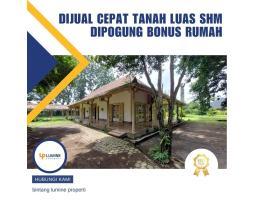  Dijual Cepat Tanah Luas 4.820 m2 Shm Di Pogung - Sleman