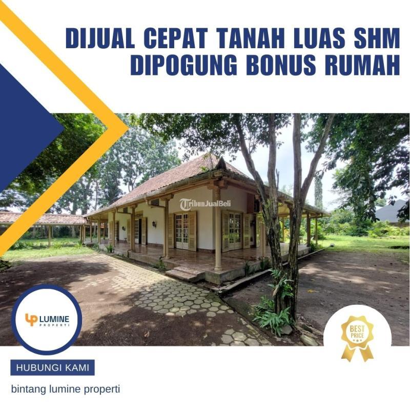  Dijual Cepat Tanah Luas 4.820 m2 Shm Di Pogung - Sleman