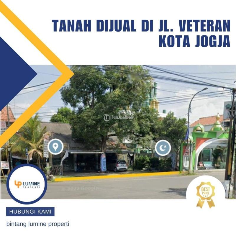 Tanah Dijual Luas 515 m2 SHM Di Jl. Veteran - Jogja