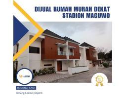 Dijual Rumah 2 Lantai, LT. 111m2, LB. 80m2, 3KT, 2KM, Murah, Bisda KPR, Dekat Stadion Maguwoharjo - Yogyakarta