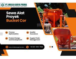 Persewaan Bucket Cor, Bucket Concrete, dan Berbagai Alat Proyek - Jakarta Pusat