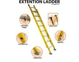 Pusat Tangga Sliding Fiberglass Ukuran 6.8 Meter, 9.6 Meter dan 12 Meter - Surabaya