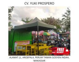 Distributor Tenda Lipat Merek Herculles Ukuran 3x3 Kualitas Terbaik - Makassar