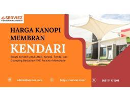 Kanopi Membran Tampilan Modern - Kendari