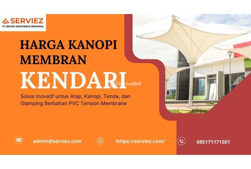 Kanopi Membran Tampilan Modern - Kendari