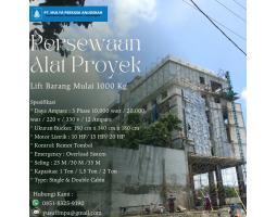 Sewa Alat Proyek Lift Barang - Cianjur