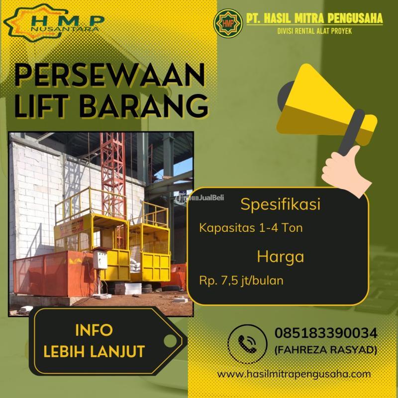 Rental Sewa Lift Barang dan Material - Balikpapan