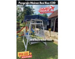 Produksi Ayunan Besi Dan Perosotan Anak Outdoor di Cilebar - Karawang