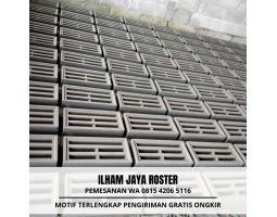 Roster Beton Minimalis Anti Tampias di Kunir - Lumajang