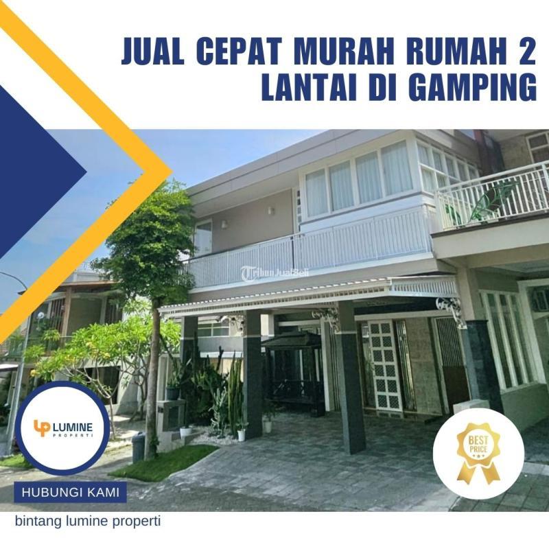 Dijual Cepat Rumah 2 Lantai, LT. 150m2, LB. 336m2, 5KT, 3KM, SHM, Full Furnish, di Gamping, Sleman - Yogyakarta