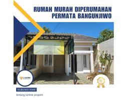 Dijual Rumah Second Murah, LT. 112m2, LB. 40m2, 2KT, 1KM, di Perumahan Permata Bangunjiwo, Bantul - Yogyakarta