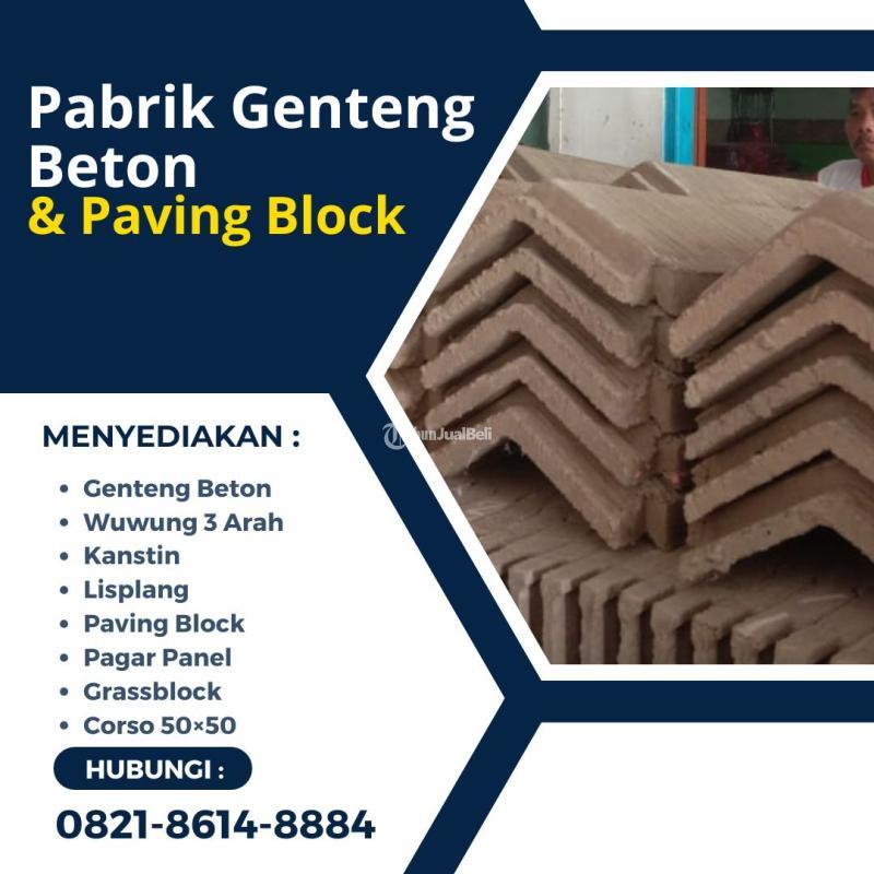 Genteng Flat Beton, Tahan Segala Cuaca Siap Kirim - Malang