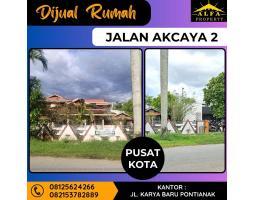 Dijual Rumah dan Tanah Jalan Akcaya 2 Tipe 270 6KT 5KM SHM - Pontianak