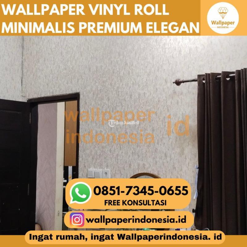 Wallpaper Vinyl Roll Minimalis Premium Elegan - Malang 
