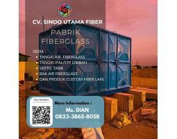 Tangki Panel Fiberglass FRP 24000 Liter - Grobogan 