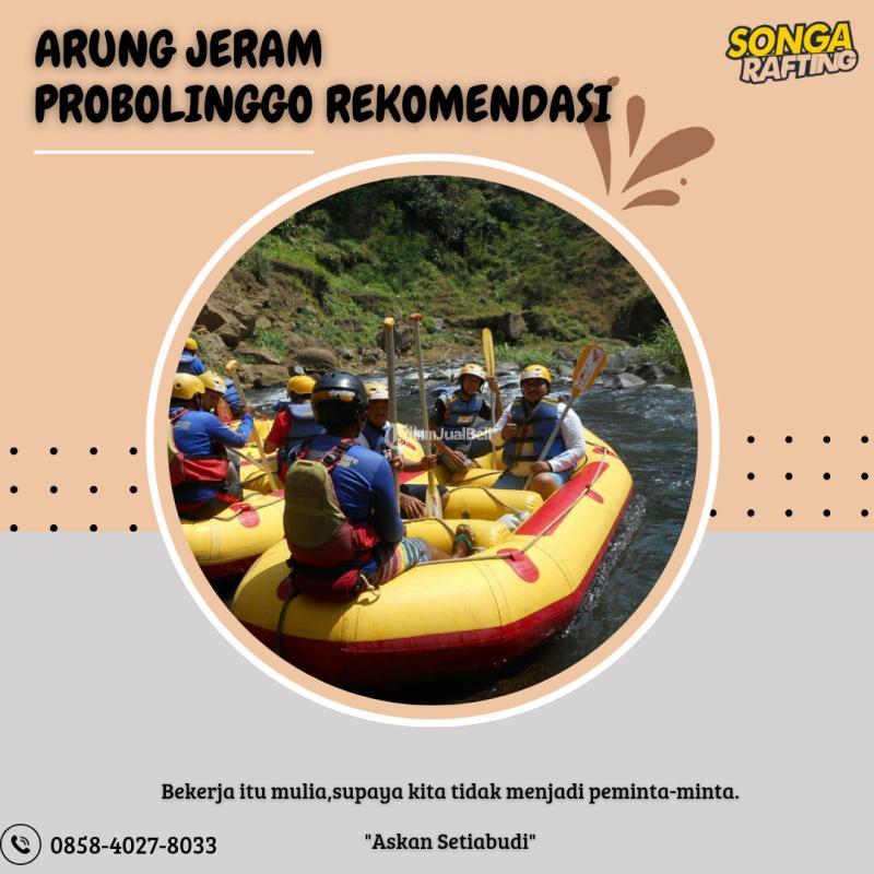 Aktivitas Outbdoor Seru Rafting - Probolinggo 