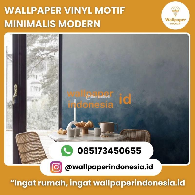 Wallpaper Vinyl Motif Minimalis Modern - Malang Kota