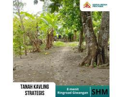 Dijual Tanah Kavling 50m Jl Pleret Jambidan Banguntapan Dekat RSU Rajawali Citra SHM - Bantul 